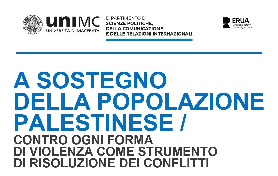 A SOSTEGNO DELLA POPOLAZIONE PALESTINESE
