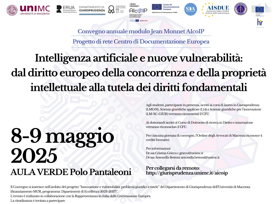 Annual Conference of the Jean Monnet AIcoIP Module
