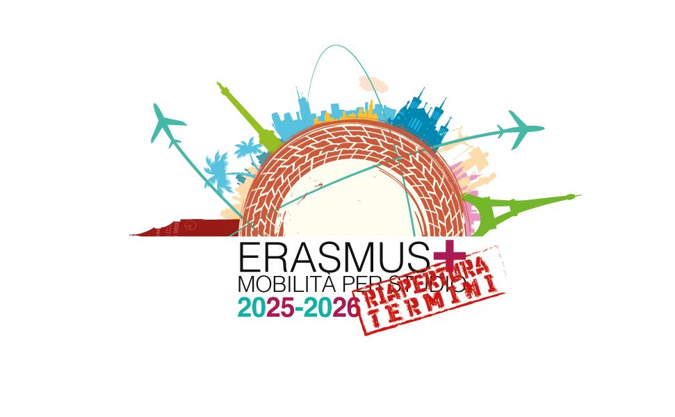Reopening of the terms of application for Eramus + Study Mobility Program a.y. 2025-2026