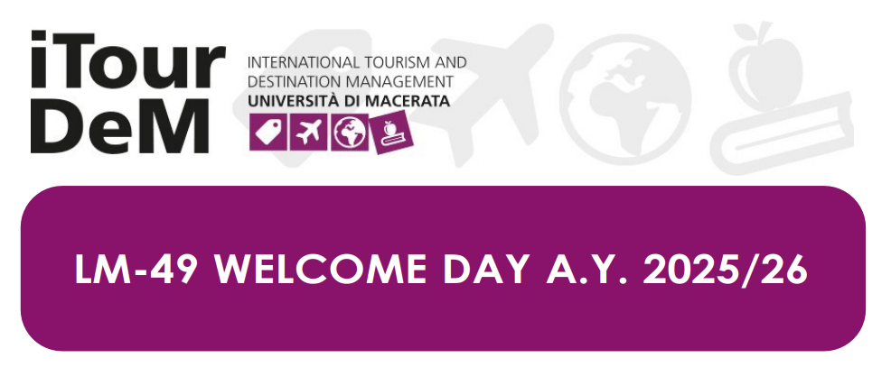 Welcome Day a.y. 2025/26 and Degree Award ceremony - ITourDeM (LM-49)