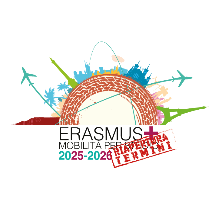 Pubblicazione Bando Erasmus+ Mobilità per Studio a.a. 2025/2026 - RIAPERTURA DEI TERMINI