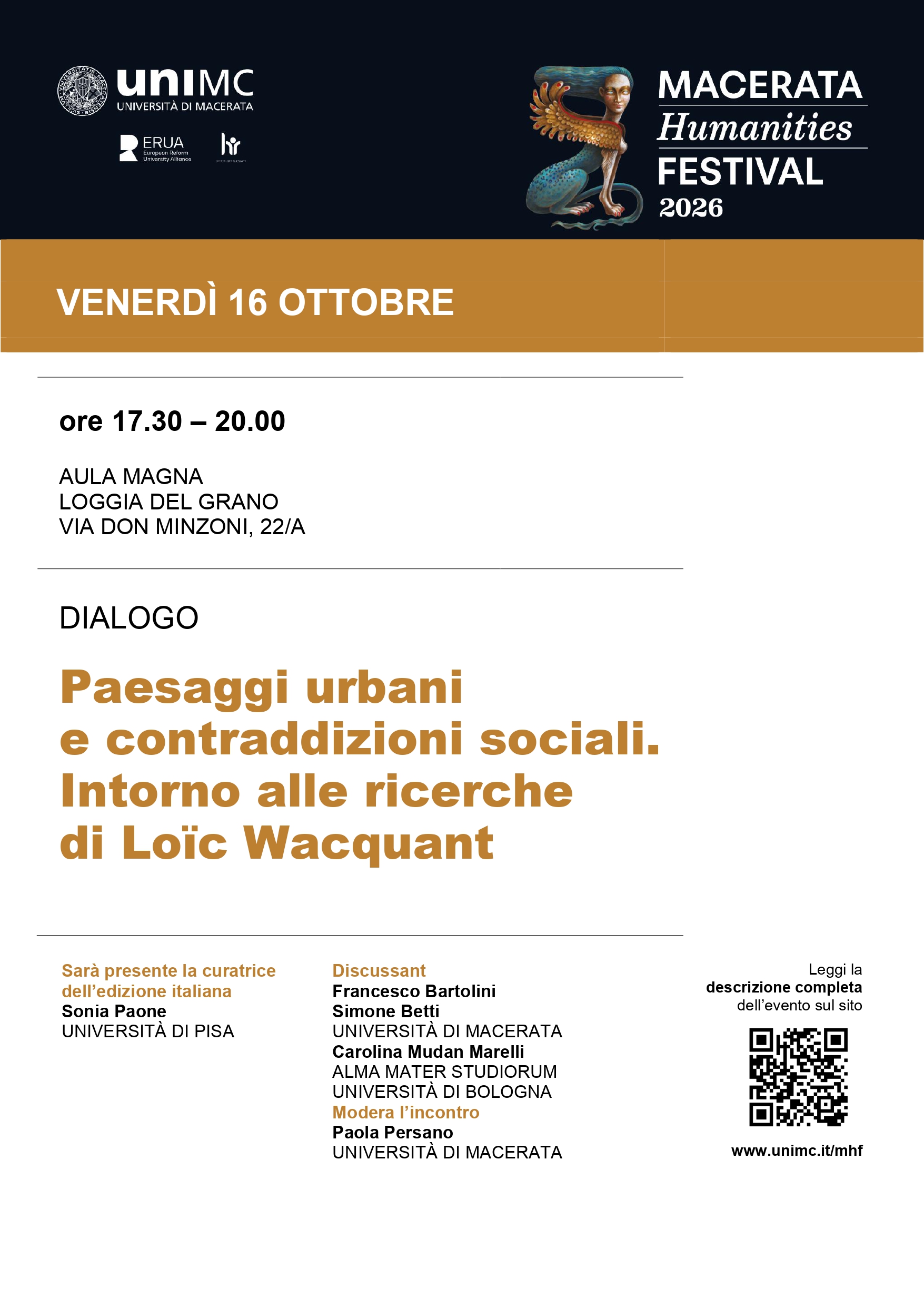 Paesaggi urbani  e contraddizioni sociali.  Intorno alle ricerche  di Loïc Wacquant