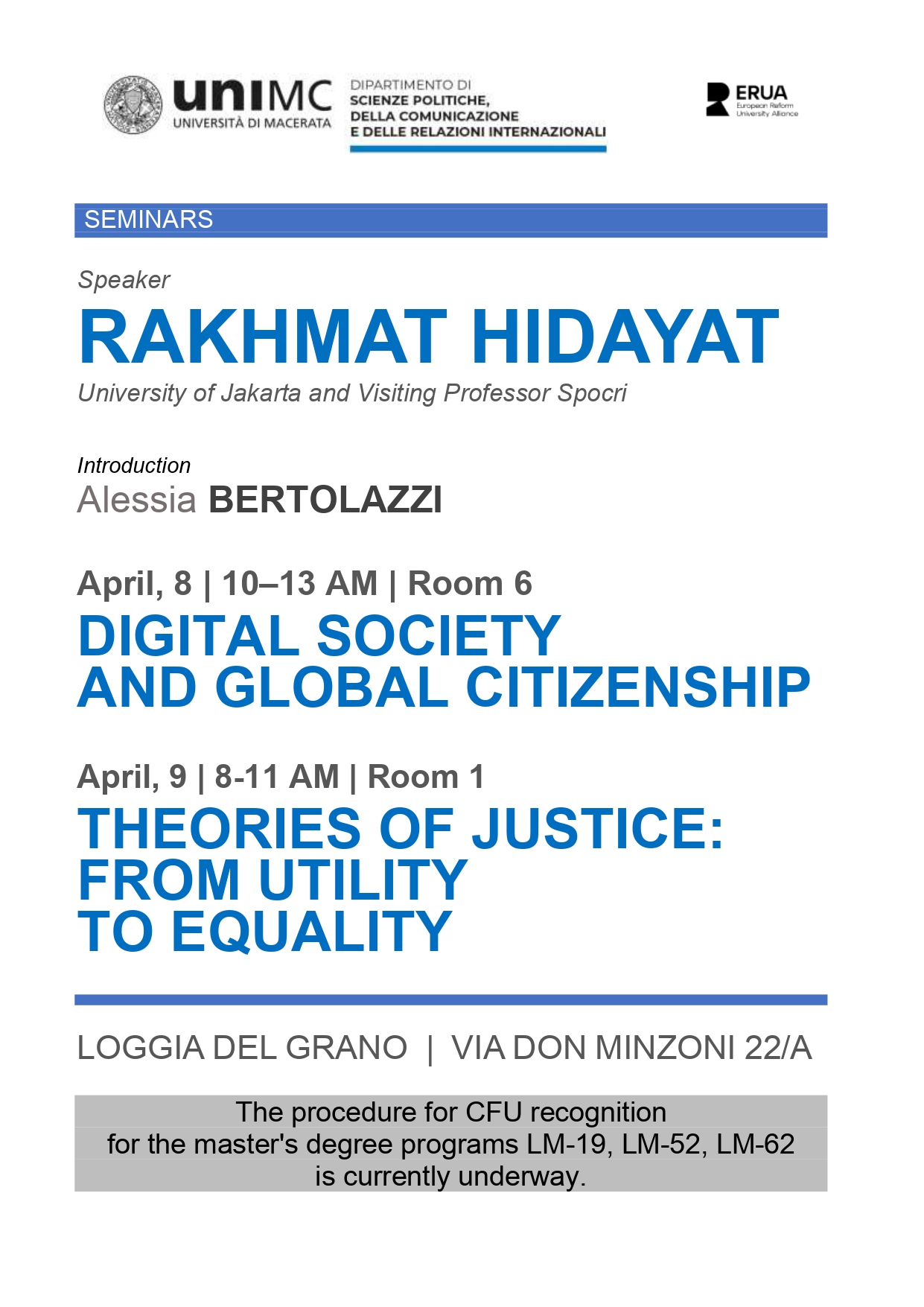 RAKHMAT HIDAYAT SEMINARS