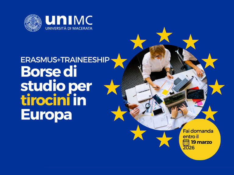 Tirocini in Europa con l'Erasmus+ Traineeship 2026/2027