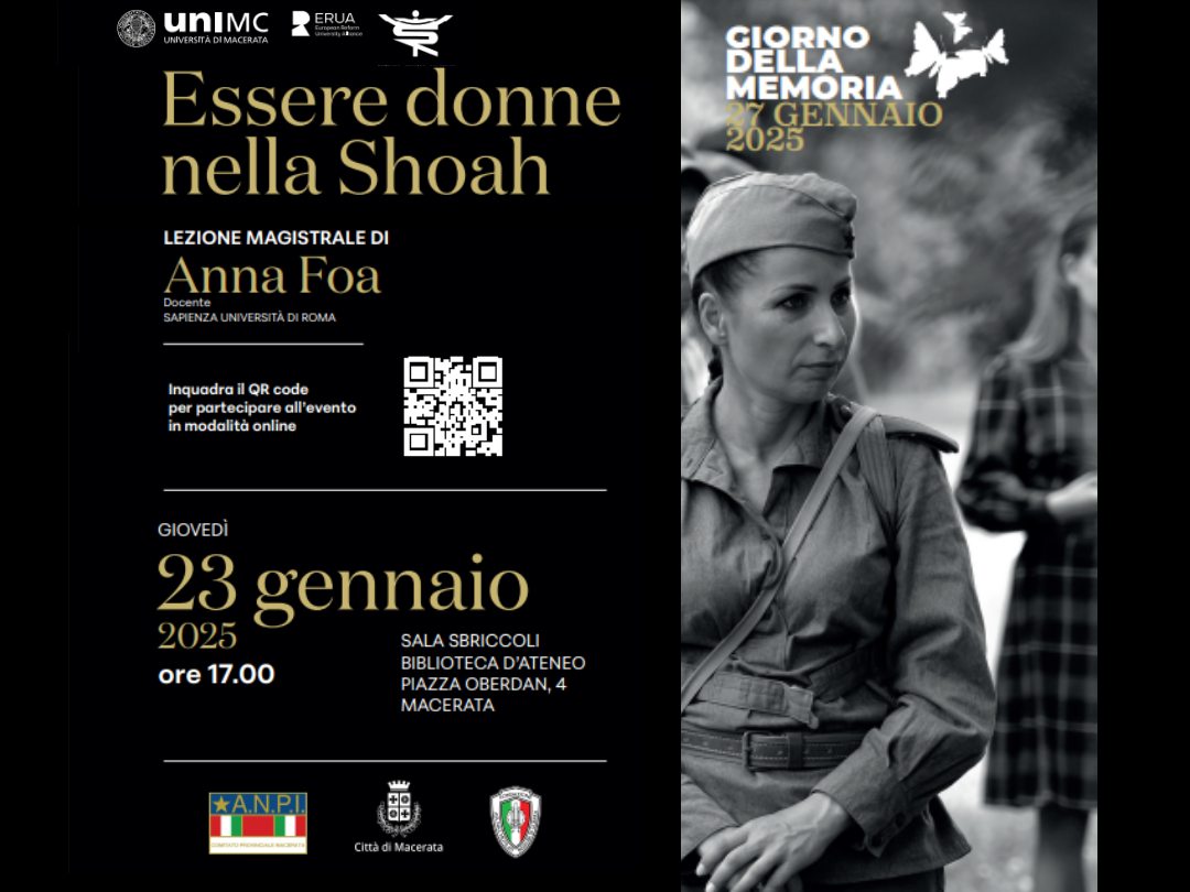 Giorno della Memoria 2025. Essere donne nella Shoah
