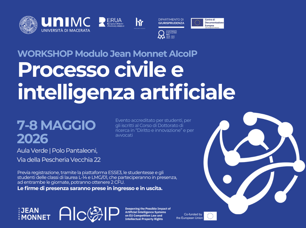 JM AIcoIP Workshop | Processo civile e intelligenza artificiale