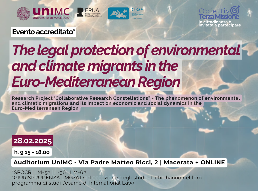 The legal protection of environmental and climate migrants...