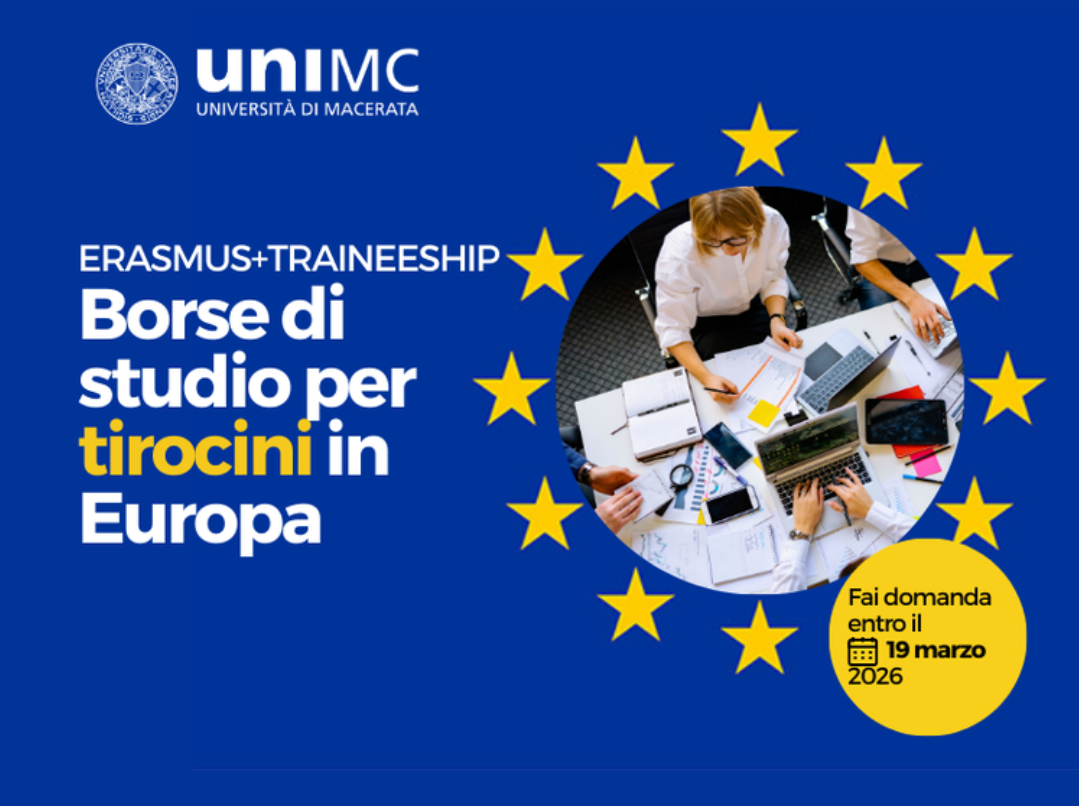 Tirocini in Europa con l'Erasmus+ Traineeship 2026/2027
