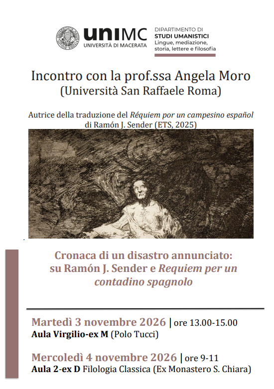 Iniziative accreditate: Incontro con la prof.ssa Angela Moro