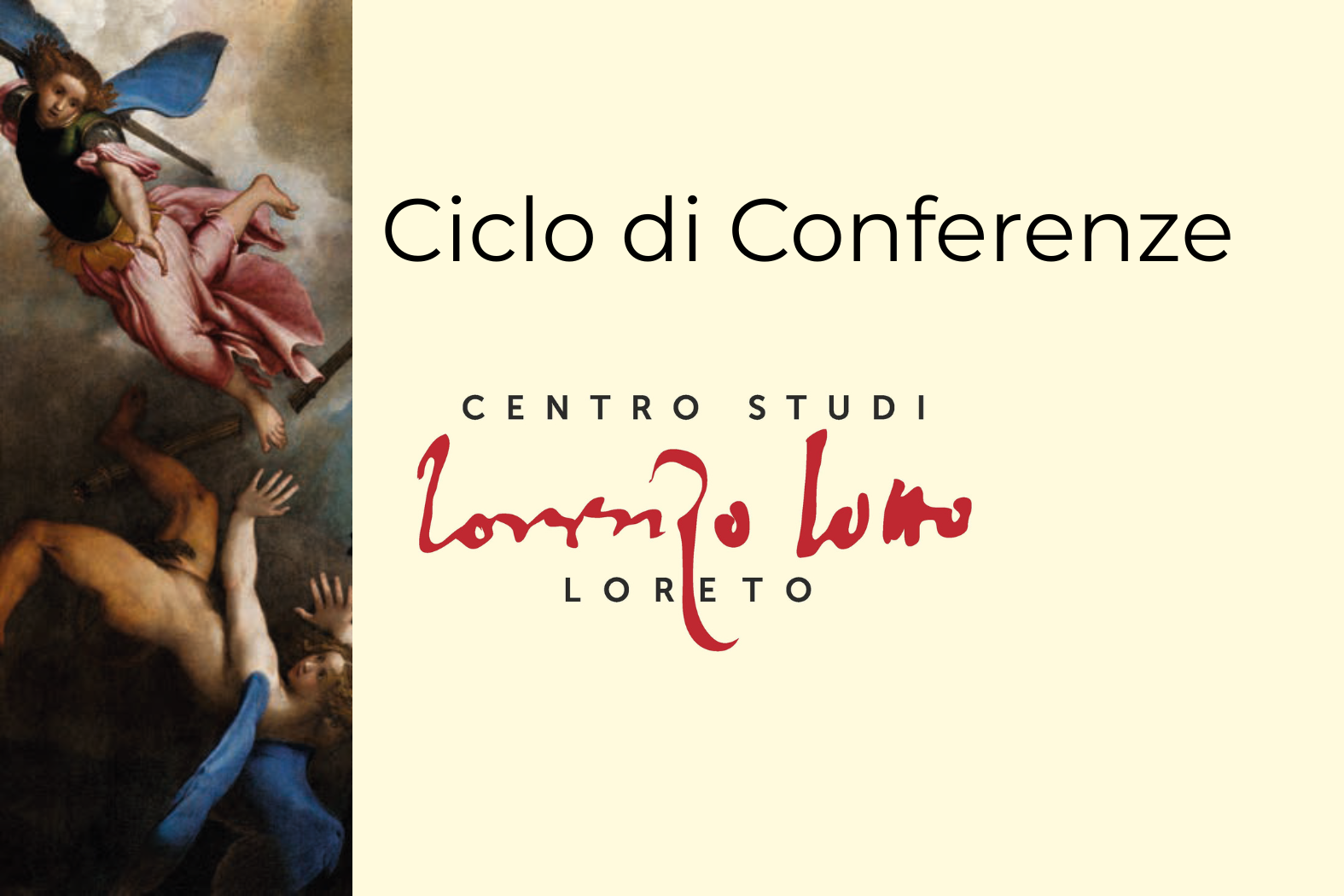 Ciclo di Conferenze del Centro Internazionale di Studi e documentazione Lorenzo Lotto