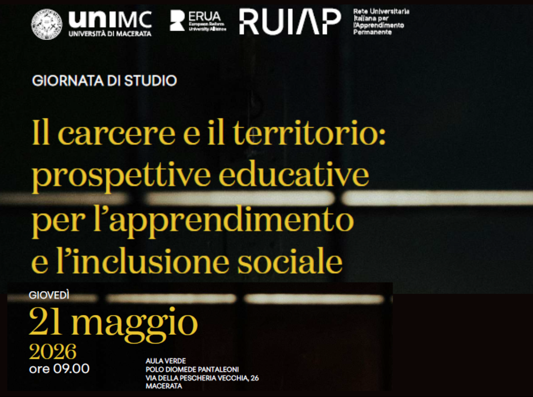 Il carcere e il territorio: prospettive educative per l'apprendimento e l'inclusione sociale Il carcere e il territorio: prospettive educative per l'apprendimento e l'inclusione sociale