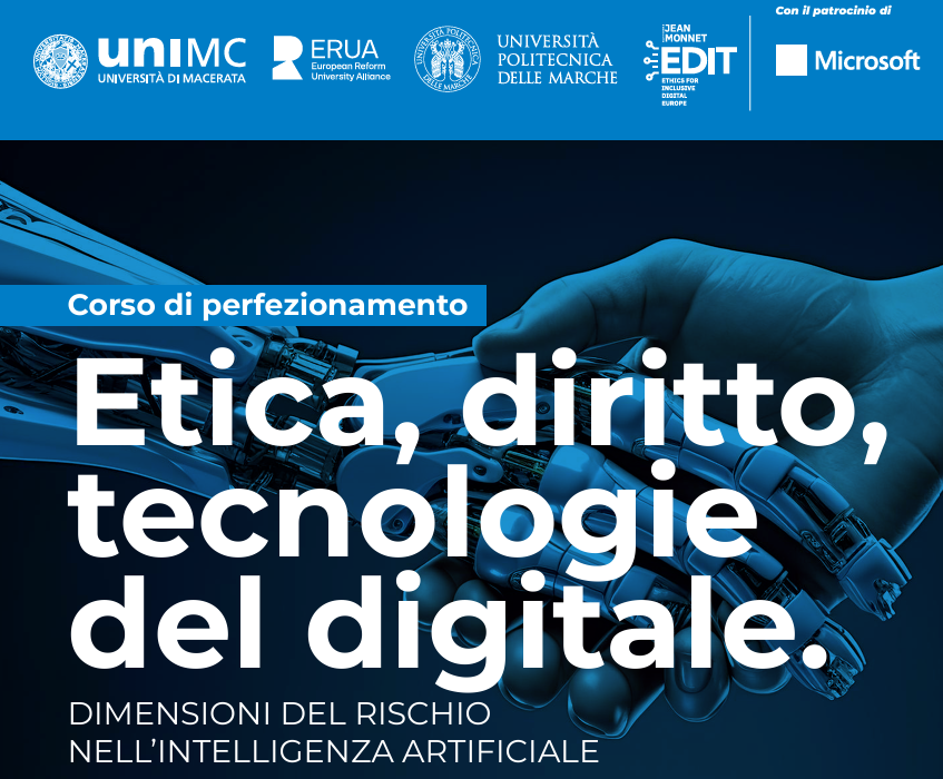 Etica, diritto, tecnologie del digitale | iscrizioni aperte