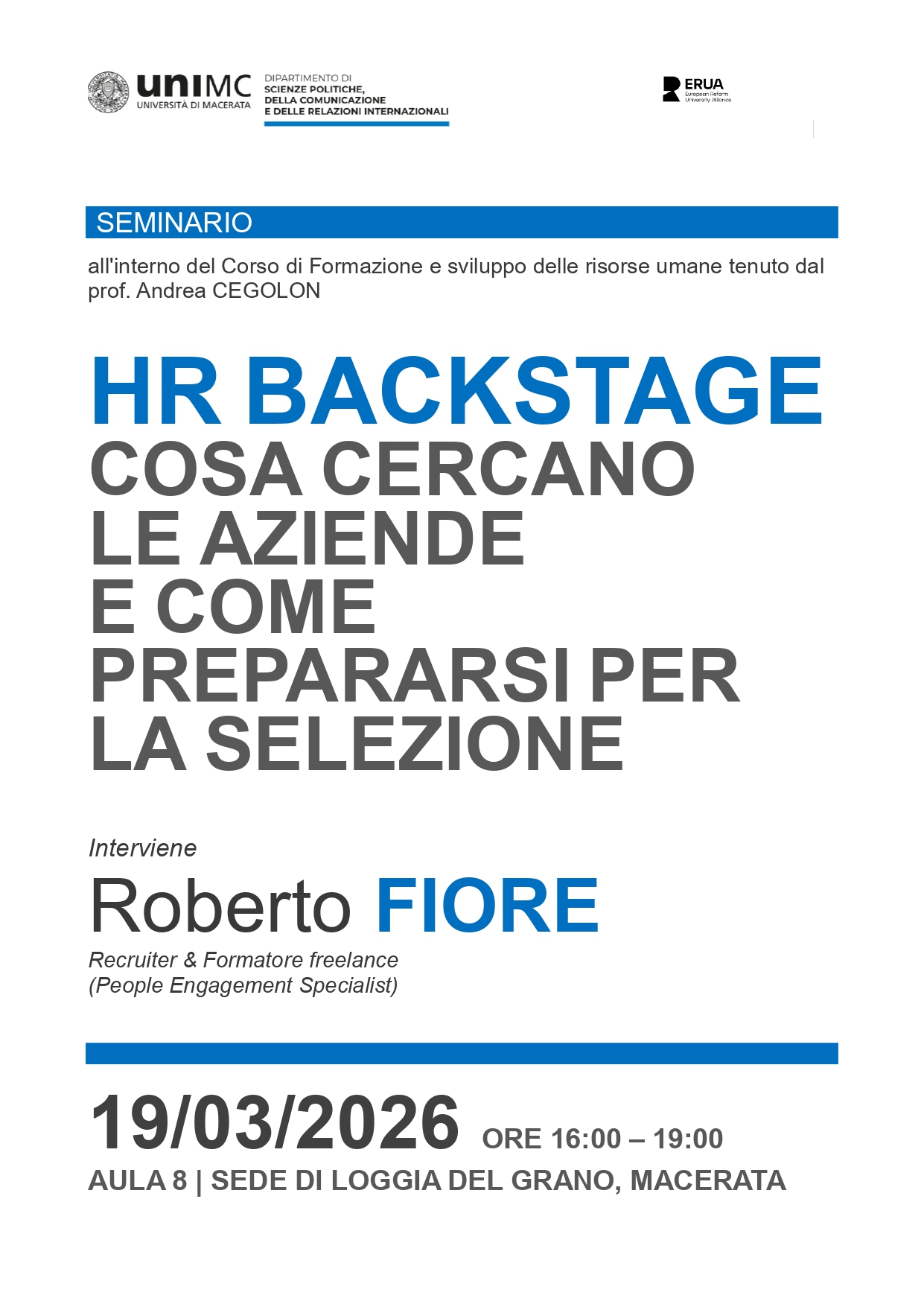 HR backstage HR backstage